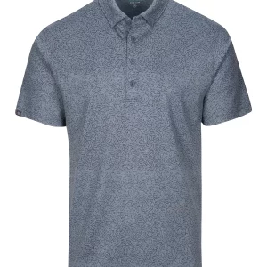 Captain Dog Leg Moonlight Heather Polo