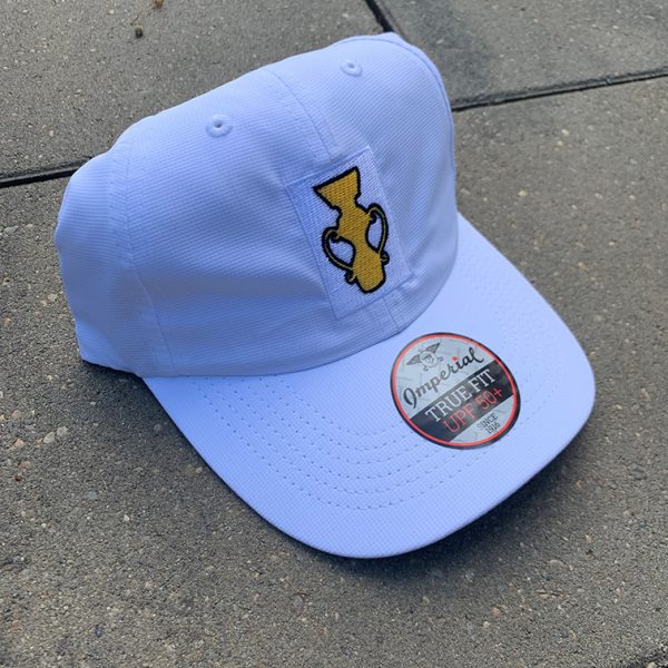 White Performance Cap